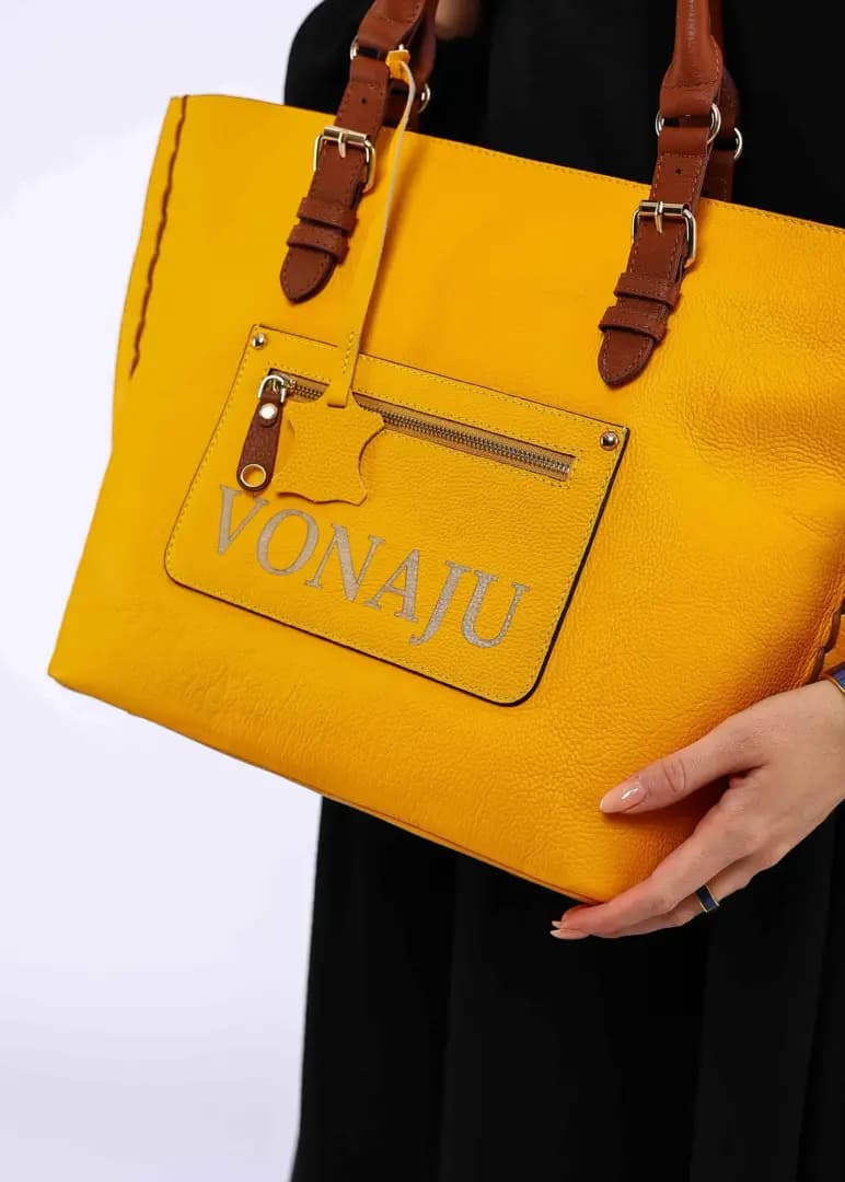 vonajuyellowdouxbag